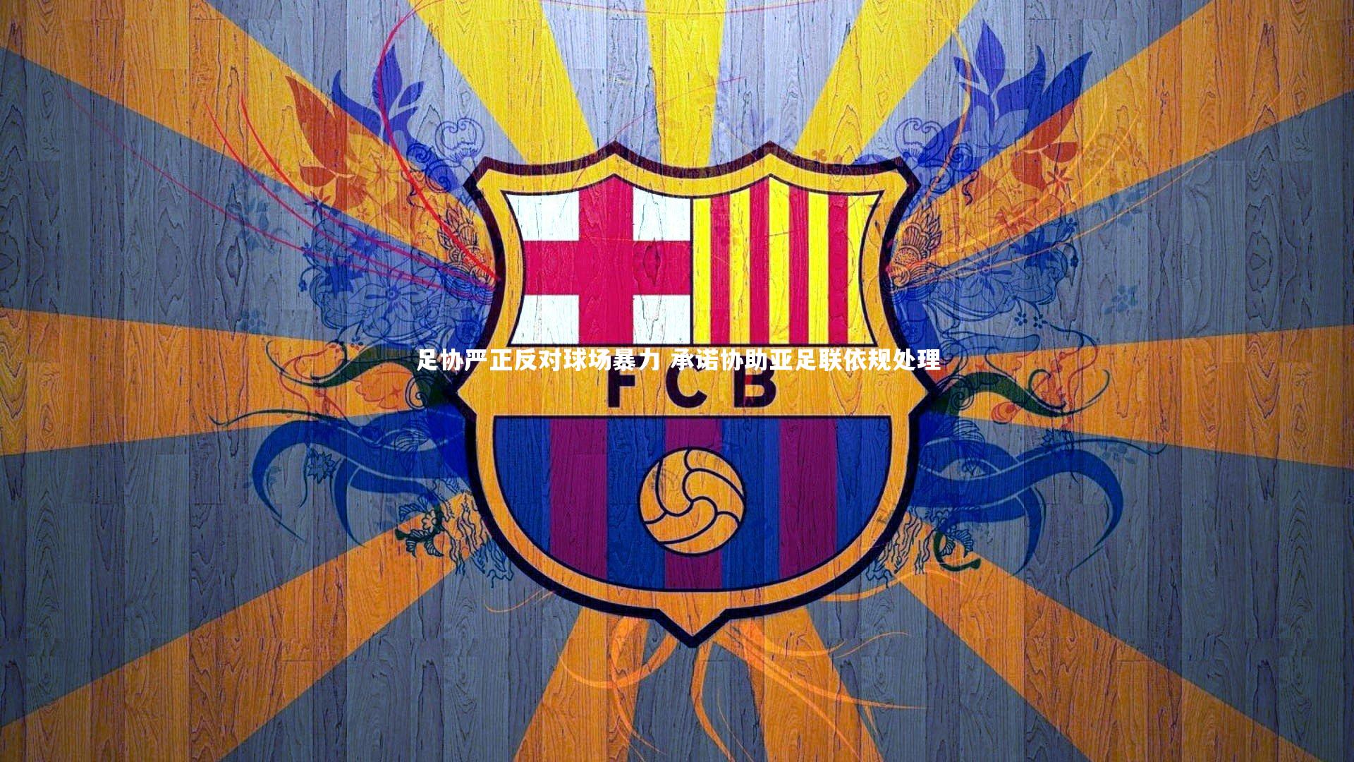 足协严正反对球场暴力 承诺协助亚足联依规处理